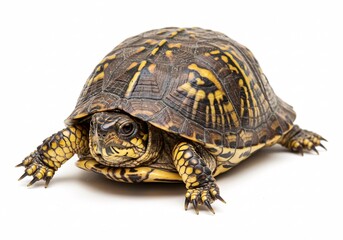 Fototapeta premium Turtle on white background