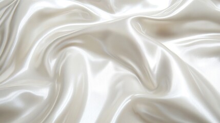 Obraz premium Glossy White Wallpaper with Smooth Surface