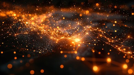 Fototapeta premium Stunning Dark Abstract 3D Background with Lines