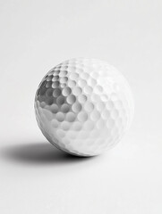 golf ball isolated on white