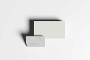 White template square for websites or products, realistic vector illustration