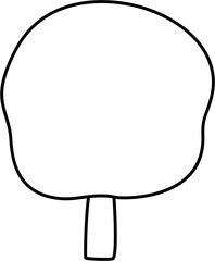 Tree Outline Coloring