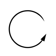 Circle Arrow icon  refresh  reload  circular arrows vector illustration