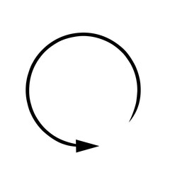 Circle Arrow icon  refresh  reload  circular arrows vector illustration