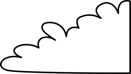 Bush Outline Coloring