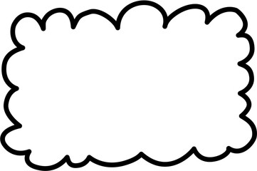 Bush Outline Coloring