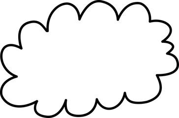 Bush Outline Coloring