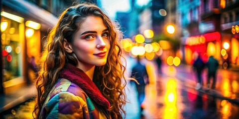 Obraz premium Authentic, unposed photos: real-life scenes, natural expressions, everyday moments captured candidly.