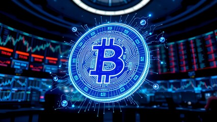 Futuristic Bitcoin Trading: The Digital Currency Revolution

