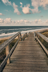 Obraz premium Strandzugang