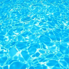 Ethereal, semi-transparent blue rippled water surface texture