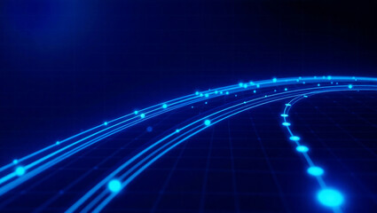 blue technology background