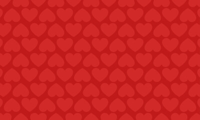 Valentine's Day Heart Design Pattern Background