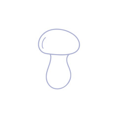Hand-Drawn Mushroom Illustration
