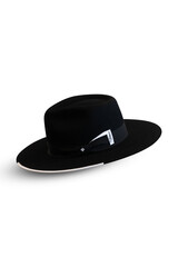 black cowboy hat isolated