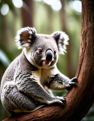 Fototapeta premium a koala in the forest