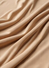 Obraz premium Warm beige color with a soft, velvety pile similar to plush velvet, soft pile, beige felt, velvet-like