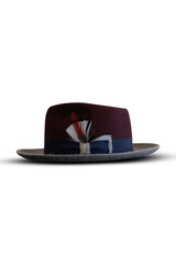 hat on a plate