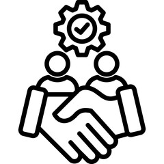 Employee Onboarding line icon
