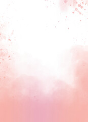 Abstract pink watercolor art background Watercolour brush strokes.Pastel pink watercolor paint brush glitter gold for wedding elements. artistic design templates for invitations , posters, cards.