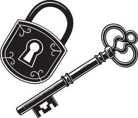 Isolated black Padlock lock or locked icon Vector, black Padlock lock or locked Silhouette,black Padlock lock or locked icon set, black Padlock lock or locked for logo,color black Padlock lock or lock