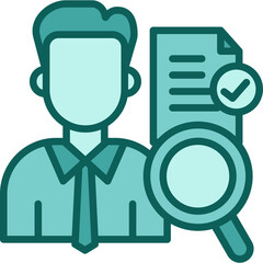 Staff Hiring solid icon