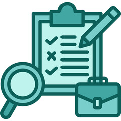 Job Listings solid icon