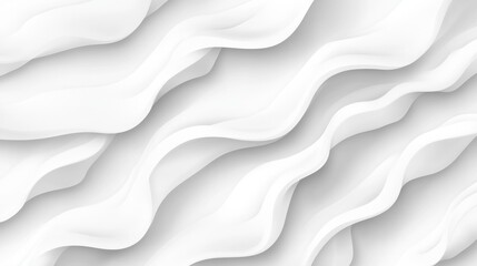 Obraz premium The image is a white background with a wave pattern