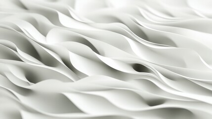 Fototapeta premium The image is a white background with wavy lines that create a sense of movement