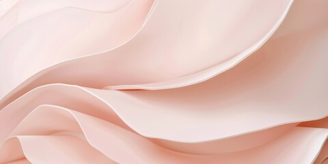 An abstract minimalist design with a soft blush pink background, Minimalist organic shapes in delicate pastel shades, Contemporary minimalist style