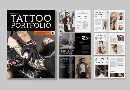 Tattoo Artist Portfolio Template
