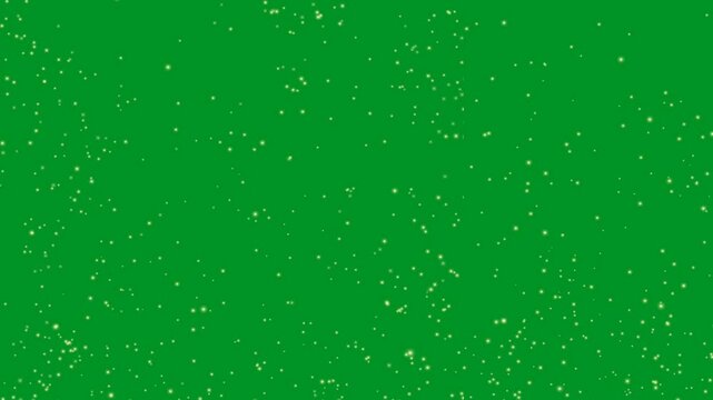 Glowing Firefly on Green Screen, Easy editable green screen video, high quality vector 3D illustration. Top choice green screen background