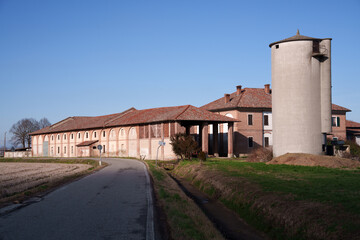 Barate, village near Gaggiano in Milan province, Italy