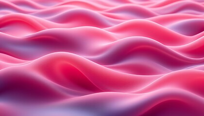 Obraz premium Abstract Pink Wavy Texture Background