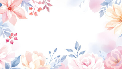 Obraz premium abstract floral background