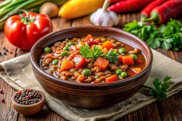Hearty Lentil and Vegetable Stew: A Delicious and Nutritious Meal
