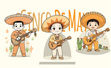  illustration for cinco de mayo celebration