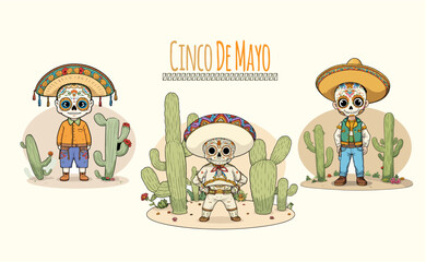  illustration for cinco de mayo celebration