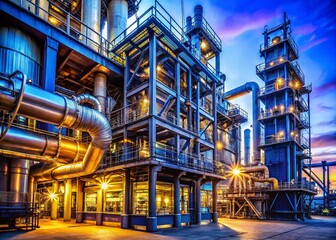 Industrial Heating System for Polyethylene Plastic Processing