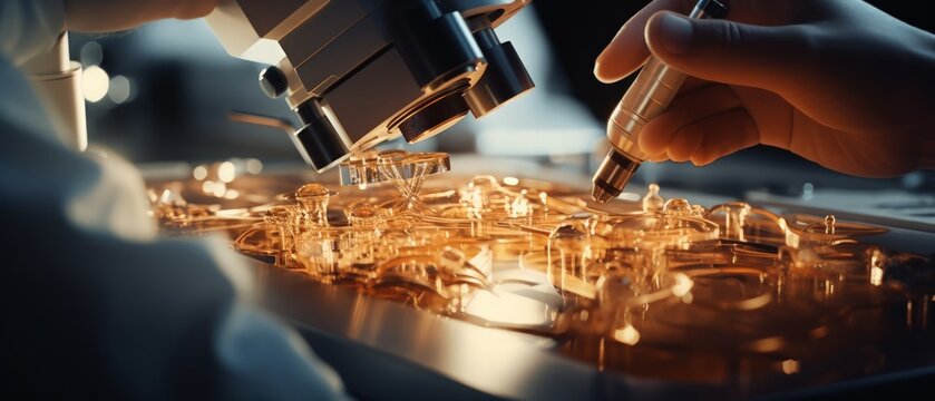 Scientific experiment process laboratory research procedure controlled environment close-up view innovation insights