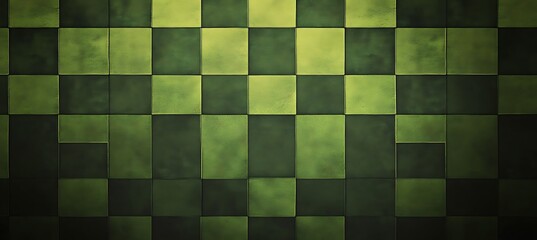 A vibrant green backdrop with scattered squares, creating a dynamic and aesthetically pleasing background design.
