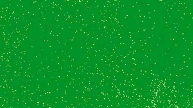 Glowing Firefly on Green Screen, Easy editable green screen video, high quality vector 3D illustration. Top choice green screen background