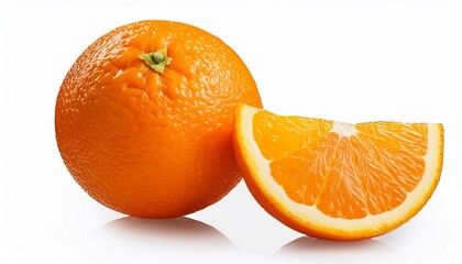 orange isolated on white background