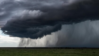 time clouds over the river