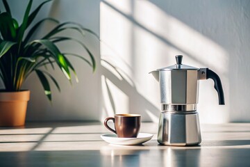Minimalist Morning Coffee: Brewing Fresh Coffee at Home