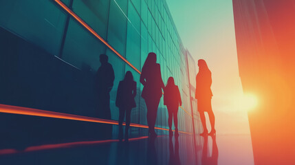 Fototapeta premium abstract professional business team people innovation connection of line from nail node to node on map background , networking concep