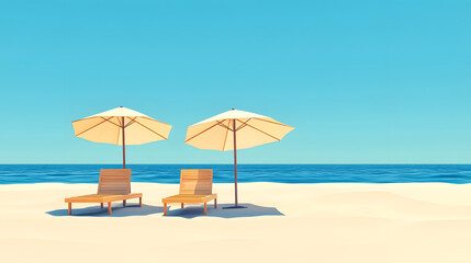 Summer Vacation - Accessories In Tropical Beach With Defocused Ocean, Summer Background	