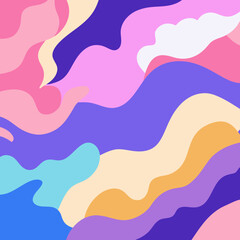 Artistic Watercolor Texture with Soft, Flowing Brushstroke Blends