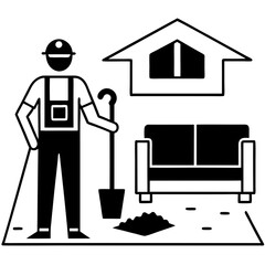 man and woman with a suitcase