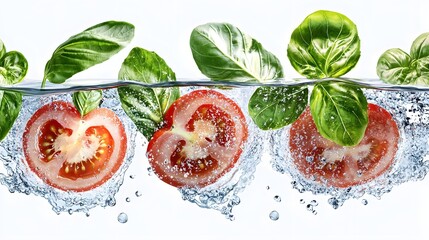 Naklejka premium Dramatic and Visually Striking 3D Capturing a Captivating Mid Air Tomato Sauce Splash Showcasing the and Creativity of Culinary Design